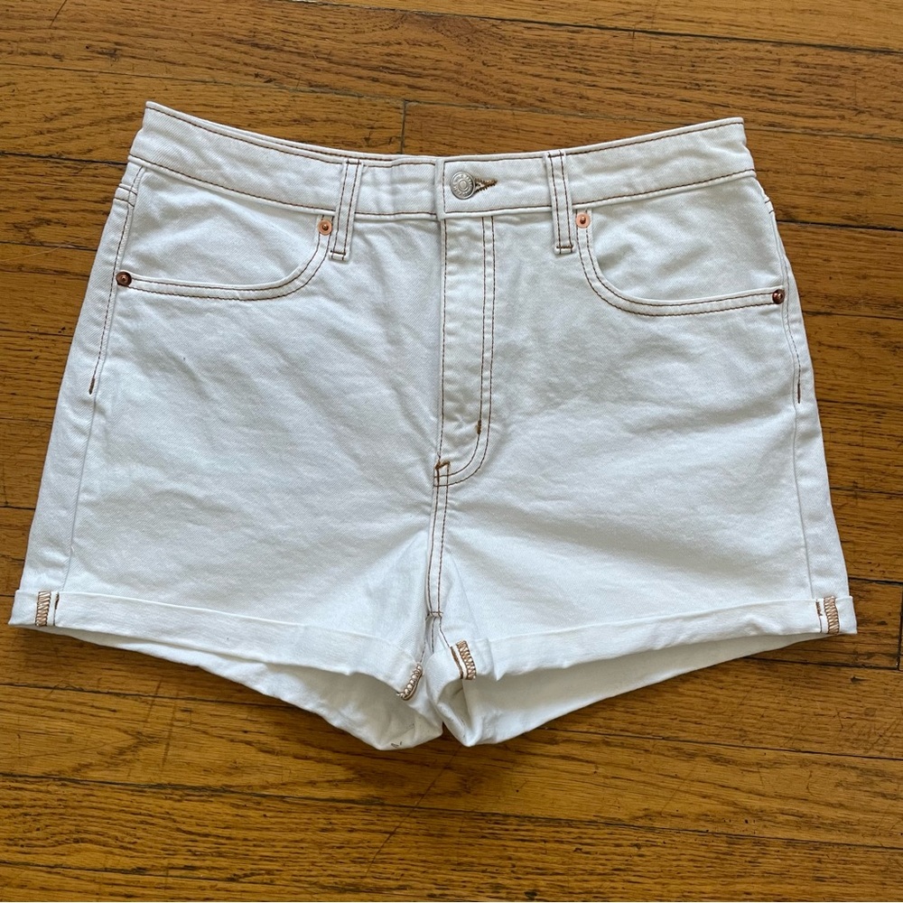 Wild Fable White Denim Shorts